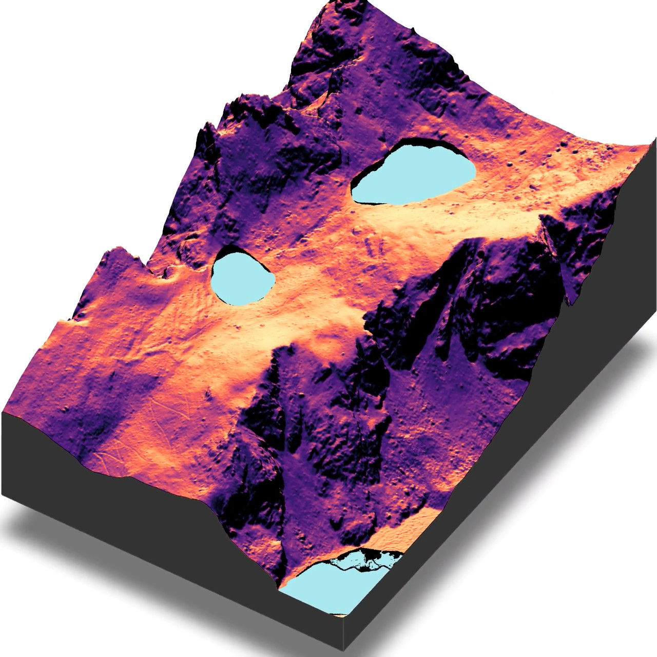 Surprise and Amphitheater lakes historical CWD